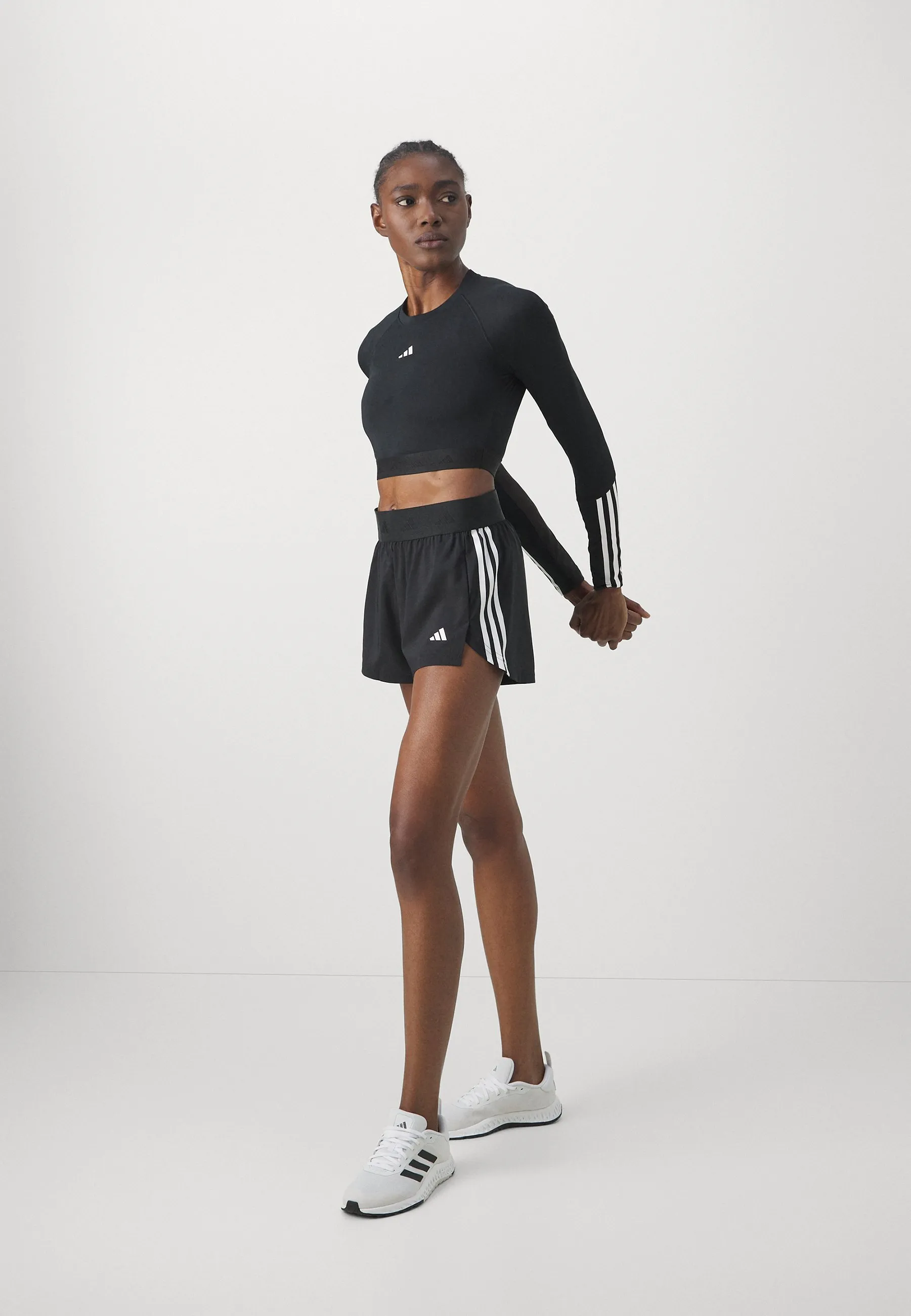 HYPERGLAM CROP LONGSLEEVE TOP - Maglietta a manica lunga