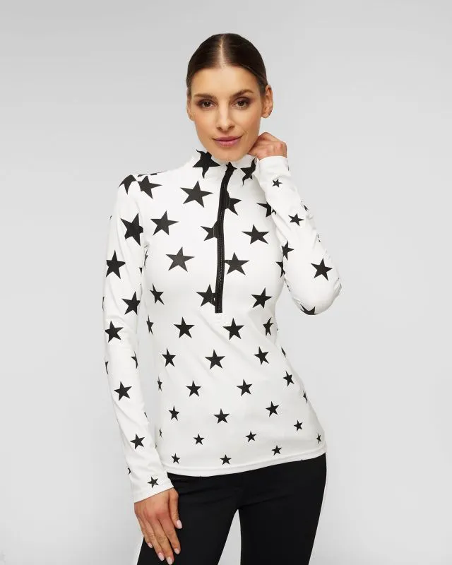 Maglione a collo alto a stelle da sci Goldbergh Premier