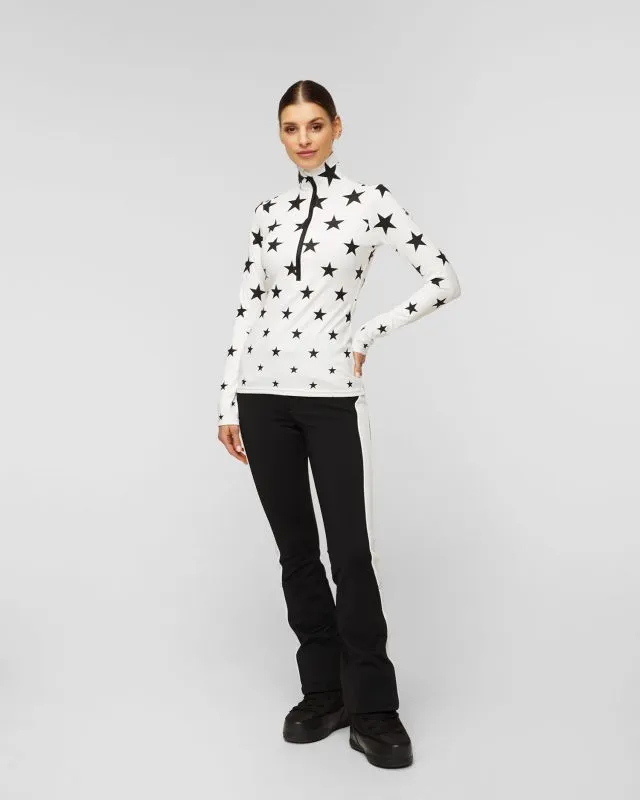 Maglione a collo alto a stelle da sci Goldbergh Premier