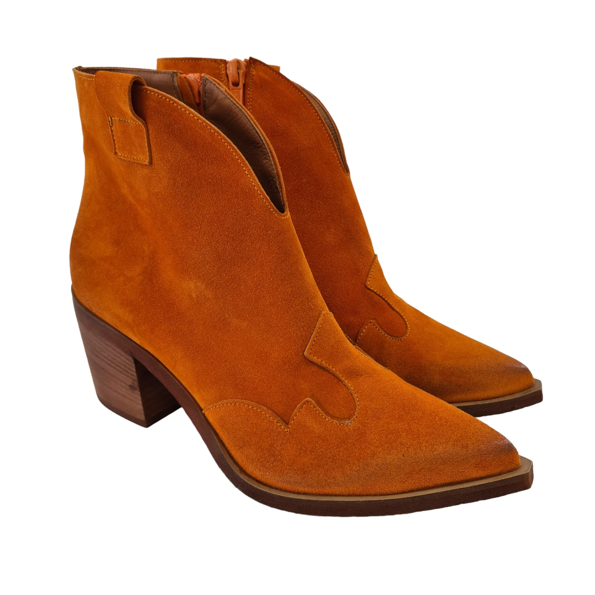 Tattoo Tronchetto Texano Donna Arancio Rif.604